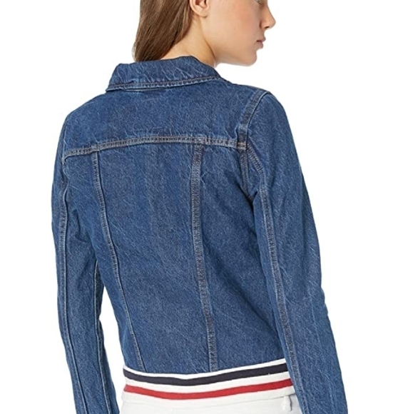 NEW! LEVI'S Womens' Trucker Jean Jacket Small. - Picture 3 of 9